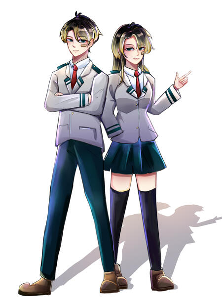 ocs belongs to @shi1m4_